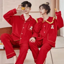 Valentines Couple Pajamas