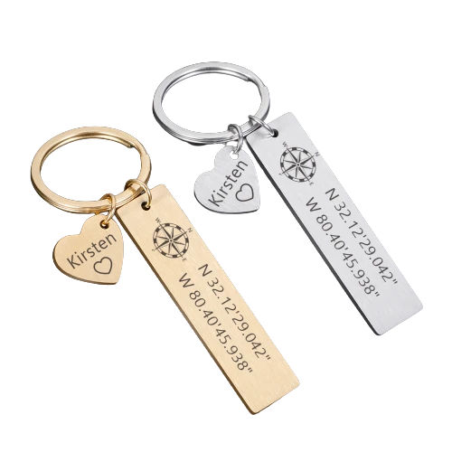 Long Distance Relationship Keychain