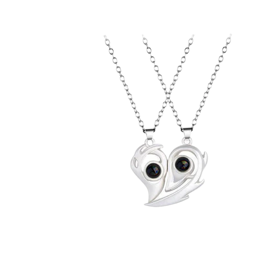 100 Languages Couple Necklace - Image 7