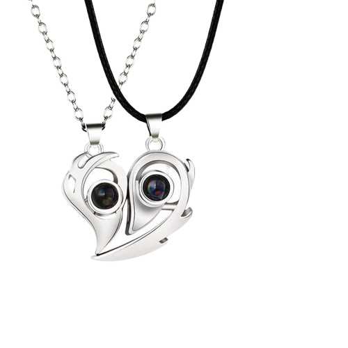 100 Languages Couple Necklace - Image 6