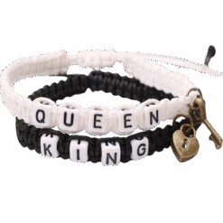 Couple Bracelets King And Queen
