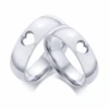 Matching Heart Promise Rings For Couples