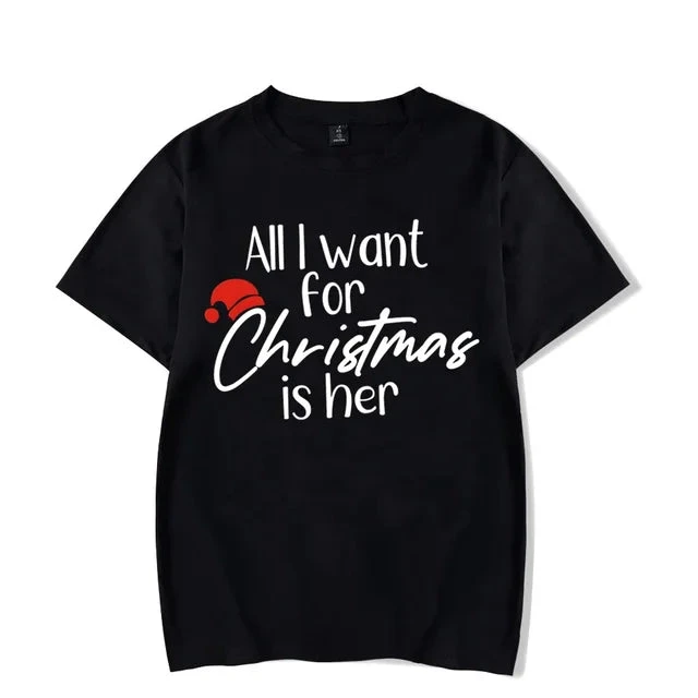 All I Want For Christmas Is Him Shirt - Image 2
