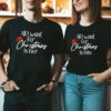 All I Want For Christmas Is Him Shirt