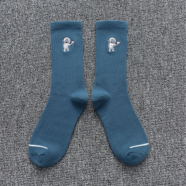 Astronaut Couple Socks - Image 11