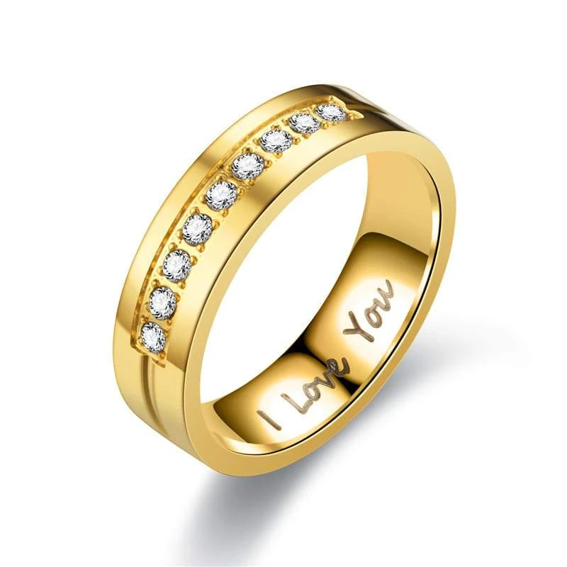 Gold Rings Wedding - Image 2