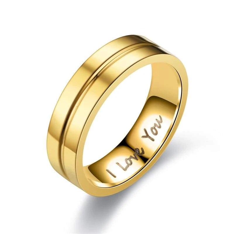 Gold Rings Wedding - Image 3