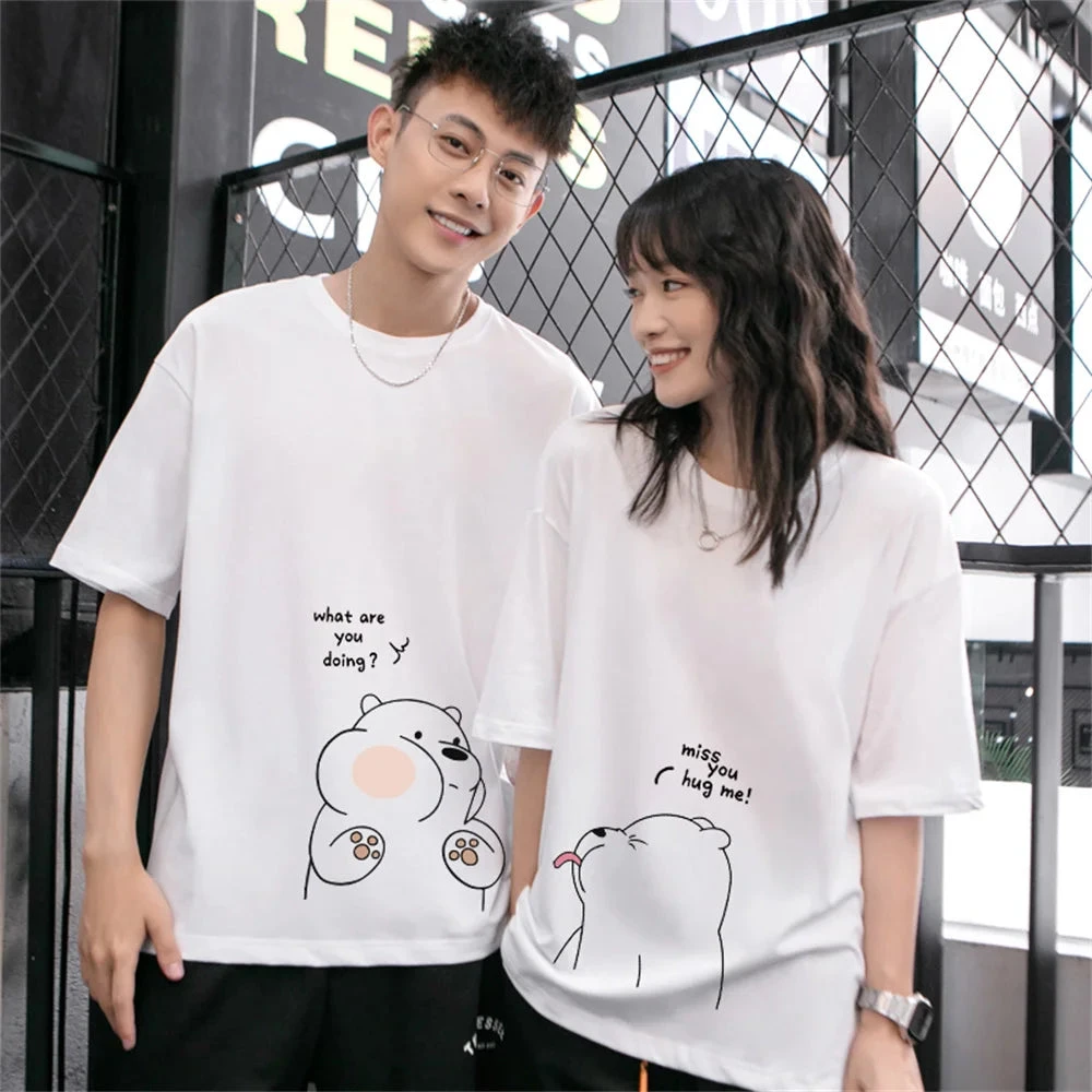 Bear Funny Couple Shirts - Image 4