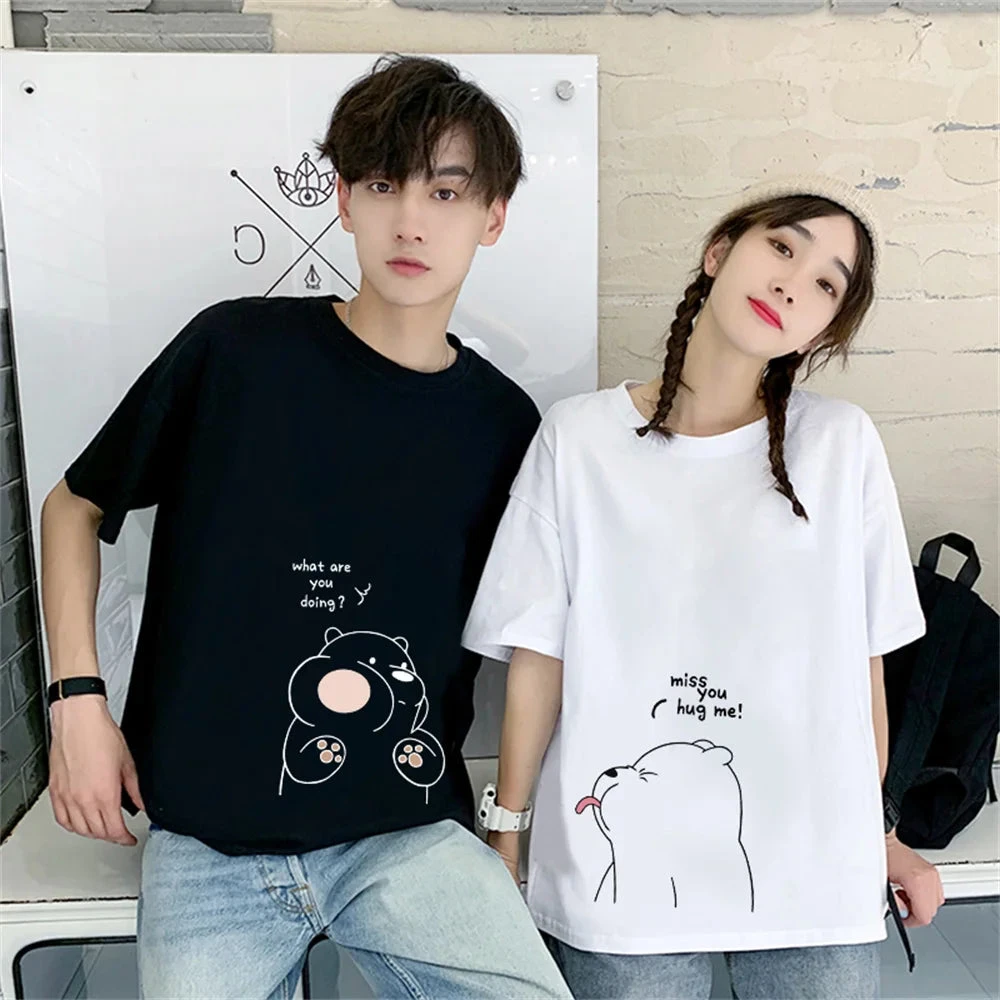 Bear Funny Couple Shirts - Image 2