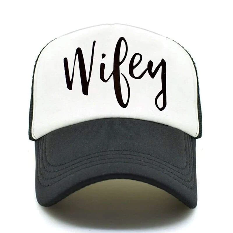 Wifey And Hubby Couple Cap - Image 2