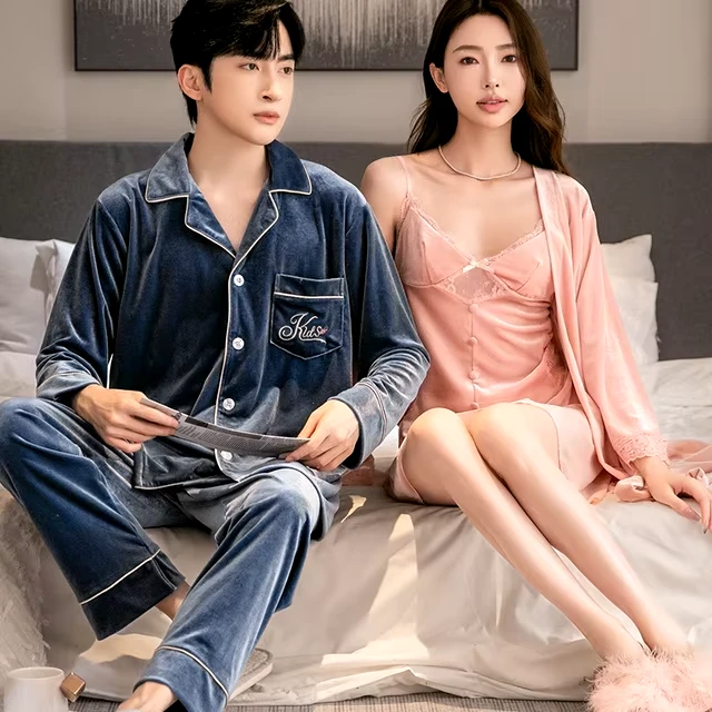 Christmas Pajamas Sets For Couples - Image 3