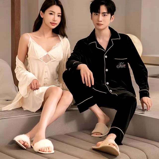 Christmas Pajamas Sets For Couples - Image 4