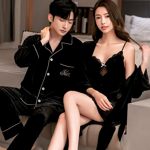 Christmas Pajamas Sets For Couples - Image 2