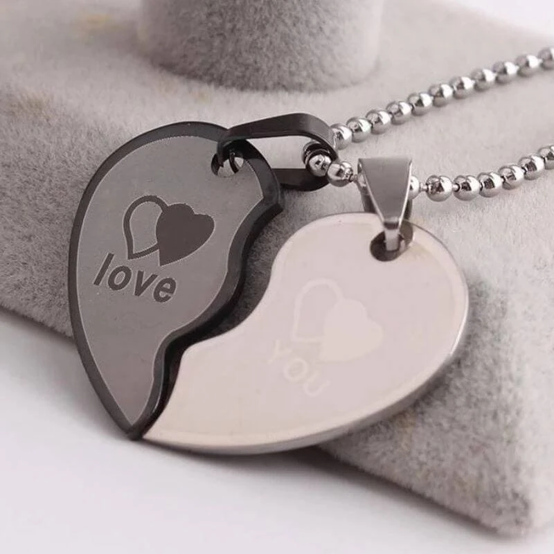 Love Relationship Necklaces For Couples - Image 2