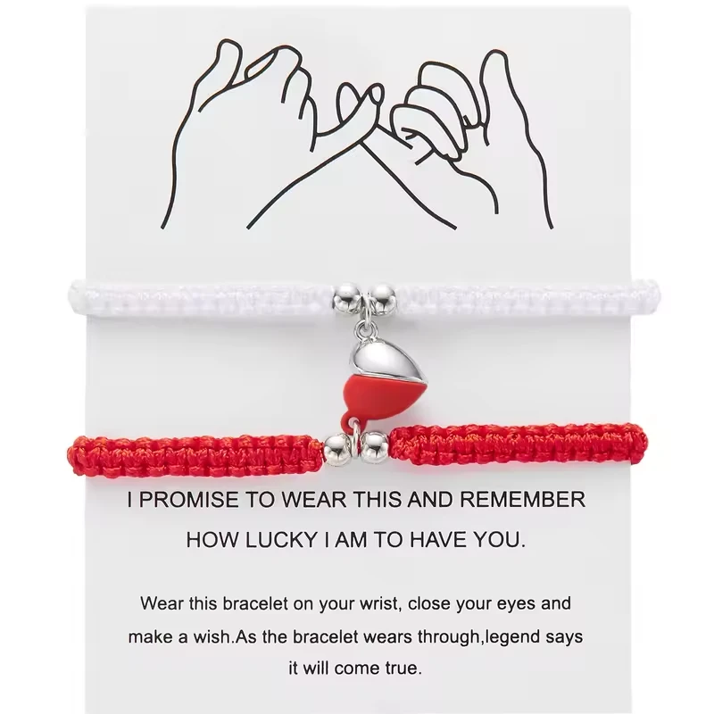 Couple Heart Magnetic Bracelet - Image 11