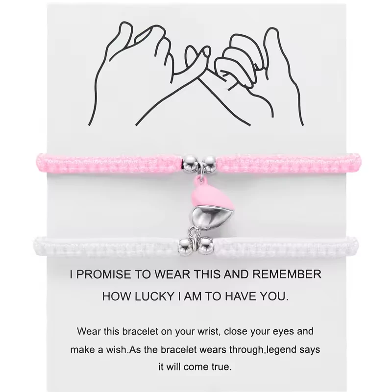 Couple Heart Magnetic Bracelet - Image 12