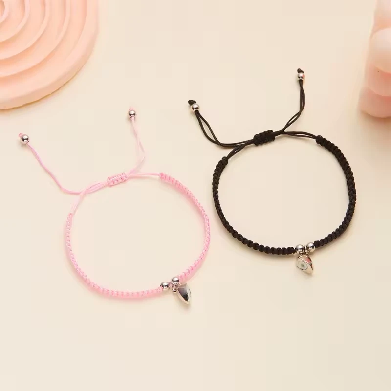 Couple Heart Magnetic Bracelet - Image 5