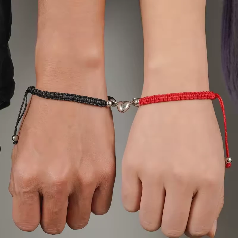 Couple Heart Magnetic Bracelet - Image 3
