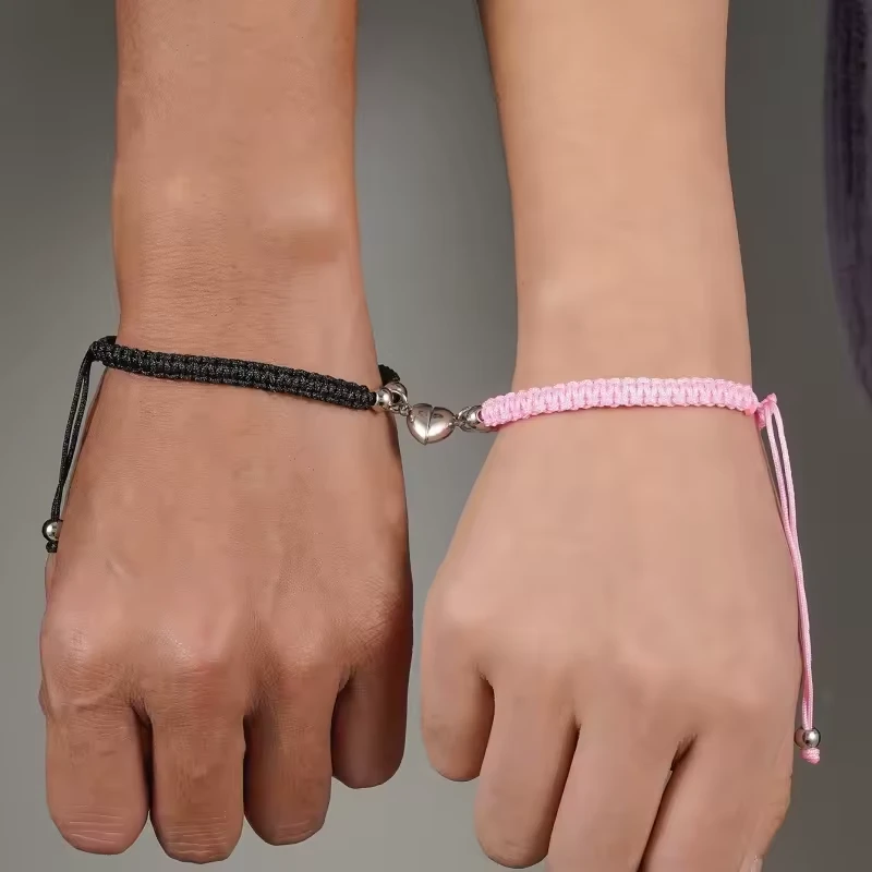 Couple Heart Magnetic Bracelet - Image 2