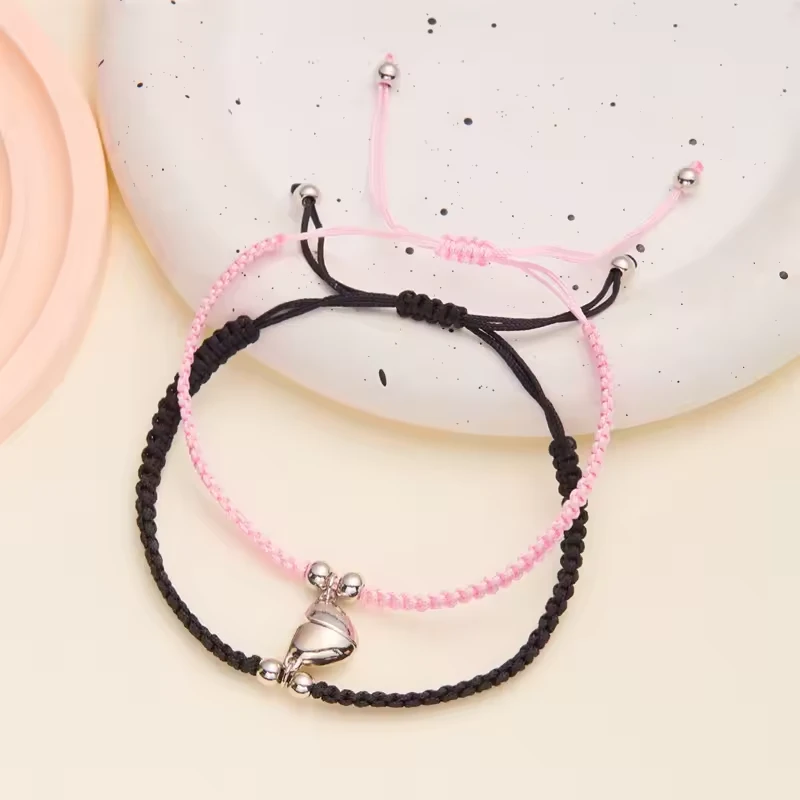 Couple Heart Magnetic Bracelet - Image 4