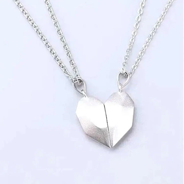 Couple Heart Necklace - Image 4
