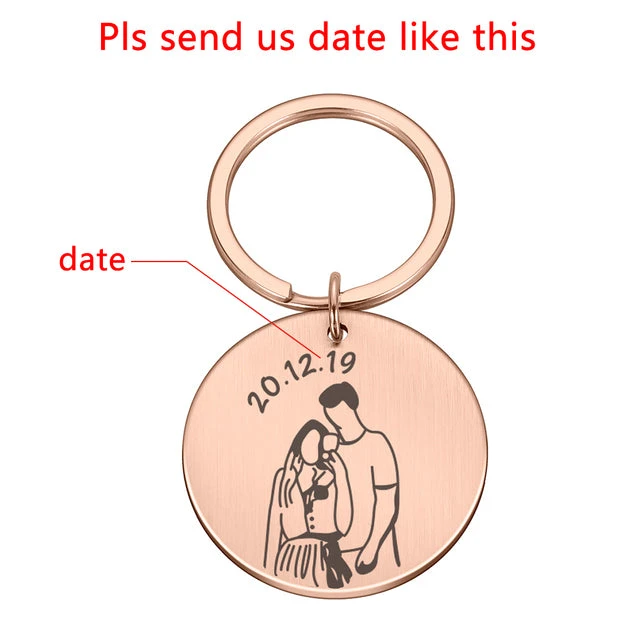 Couple Keychains With Names - Image 8