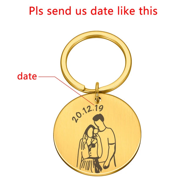 Couple Keychains With Names - Image 9