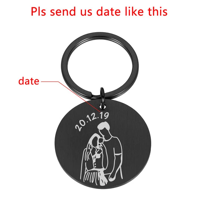 Couple Keychains With Names - Image 10