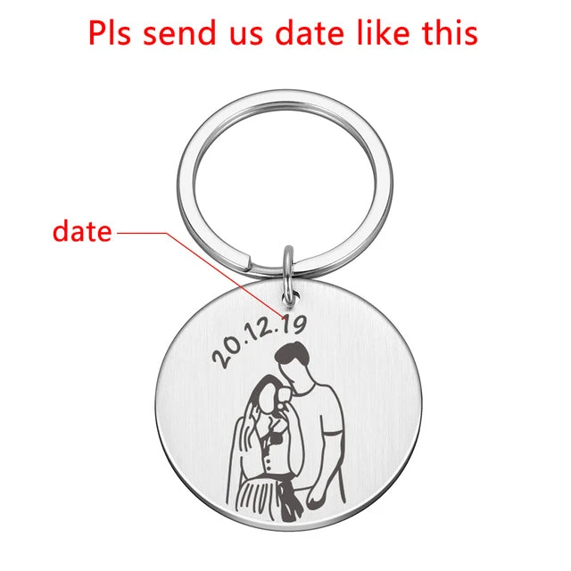 Couple Keychains With Names - Image 11