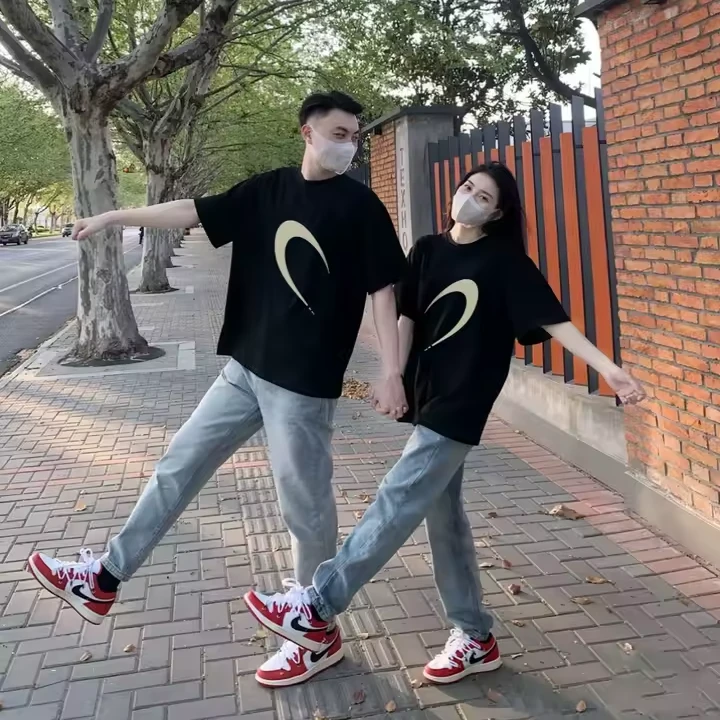 Couples Half Heart T Shirts - Image 4