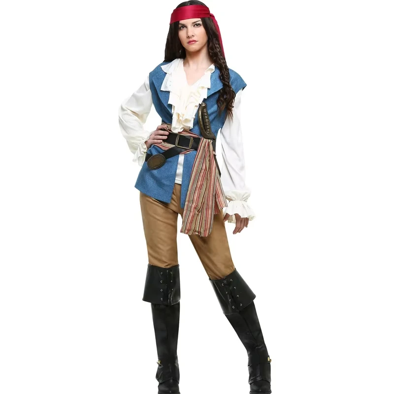 Couples Halloween Pirate Costumes - Image 3