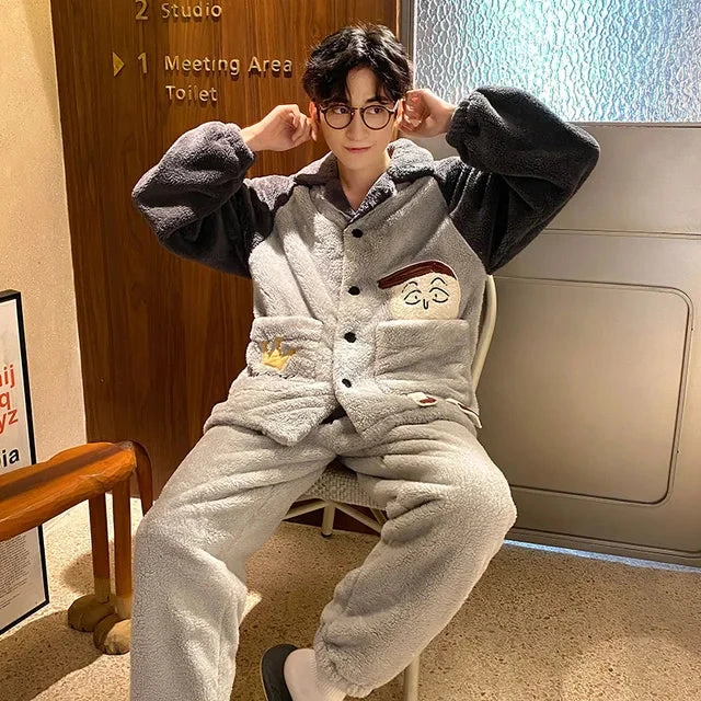 Couples Matching Flannel Pajamas - Image 11