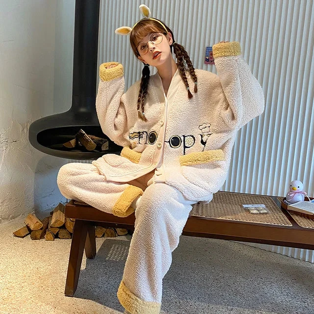 Couples Matching Flannel Pajamas - Image 4