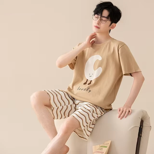 Couples Matching Pajama Shorts - Image 2