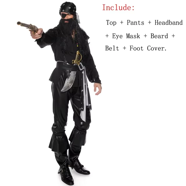 Couples Pirate Halloween Costumes - Image 9