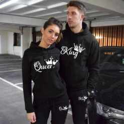 Couples Matching Tracksuit King Set