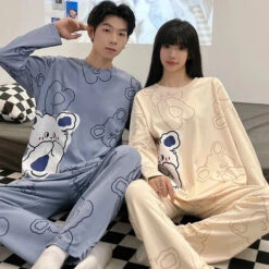Cute Couples Matching Pajama Sets