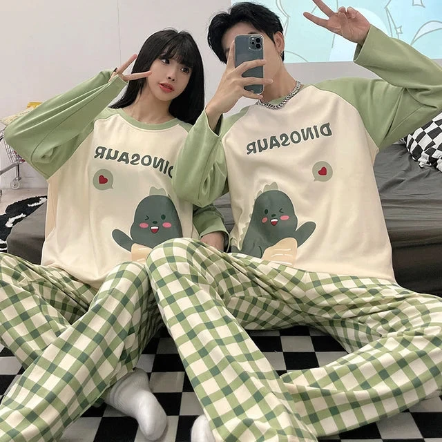 Cute Couples Matching Pajama Sets - Image 2