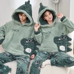 Cute Crocodile Couple Onesie