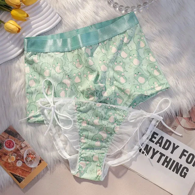 Cute Dino Couple Underwear - Image 2
