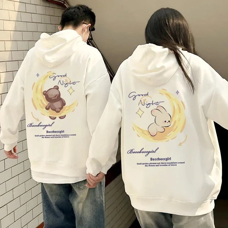 Cute His And Hers Hoodies - Image 4