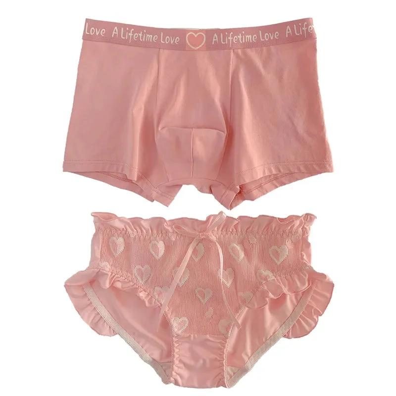 Cute Pink Couple Underwear - Image 4