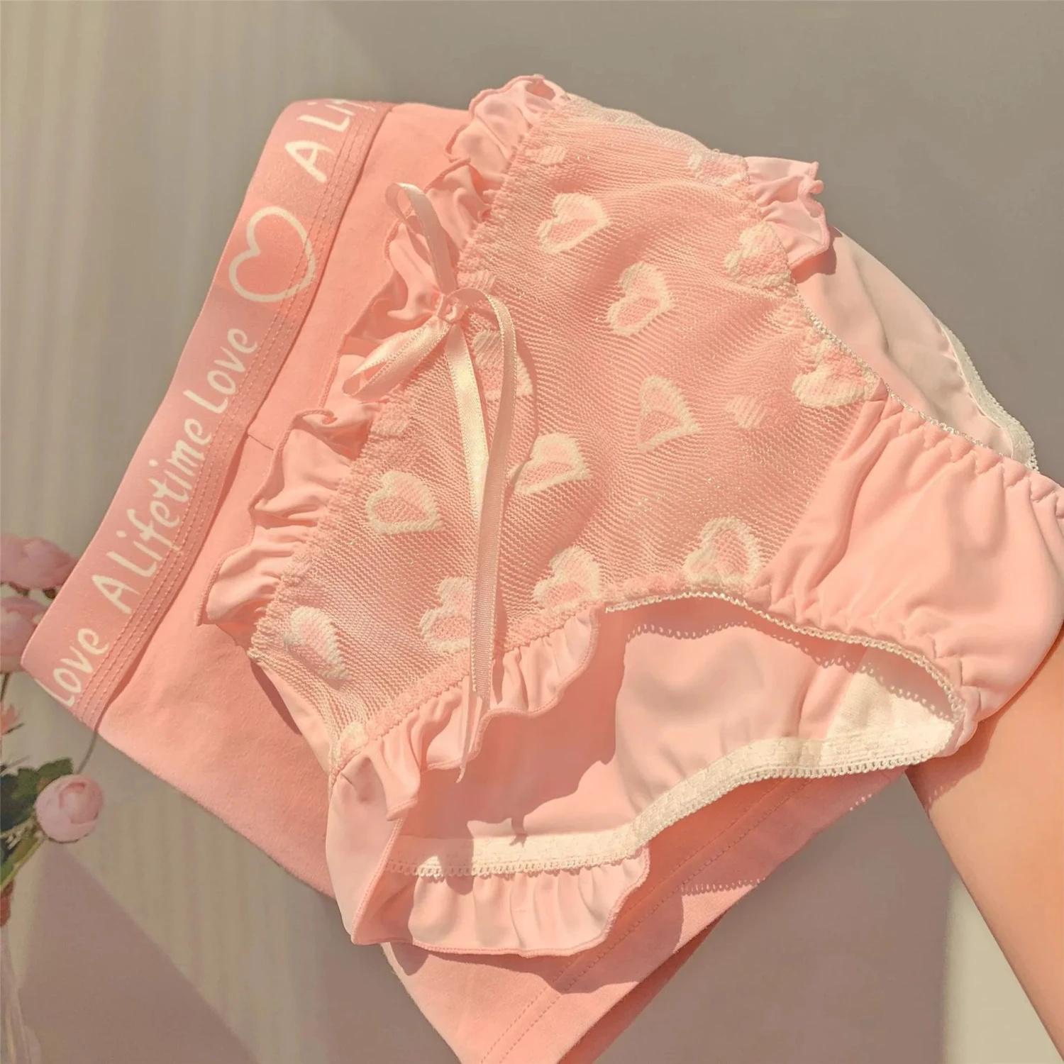 Cute Pink Couple Underwear - Image 5