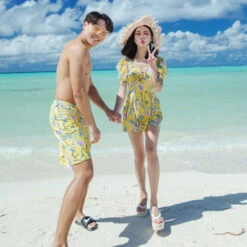 Cute Couples Matching Swimwear