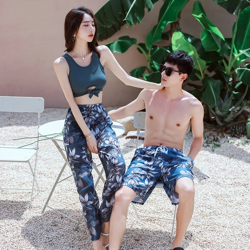 Designer Couple Swimwear - Image 2