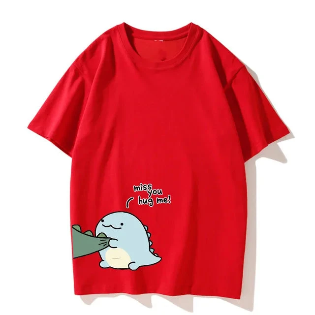 Dinosaur Funny Couple Shirts - Image 12