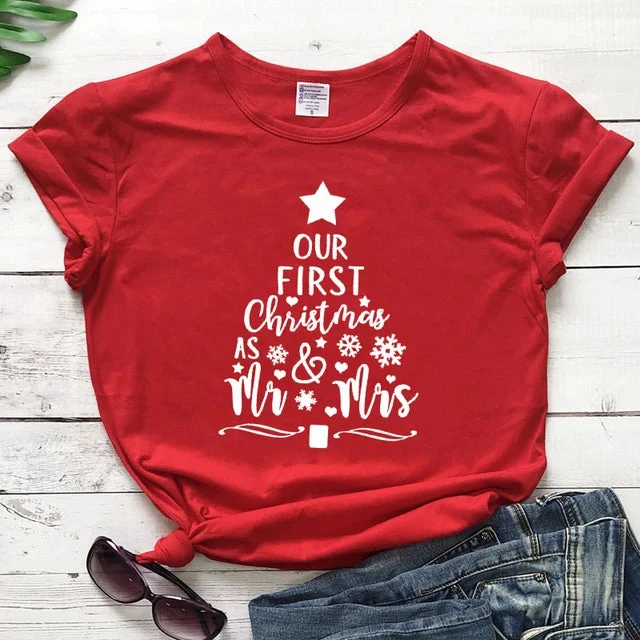 First Christmas As Mr And Mrs Shirt - Image 2