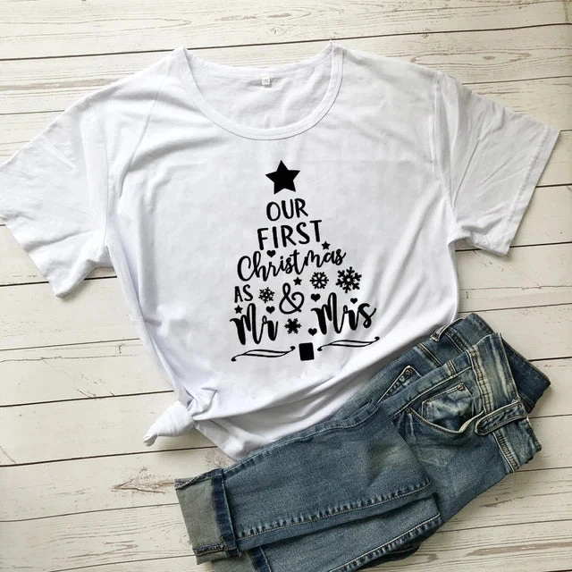 First Christmas As Mr And Mrs Shirt - Image 5