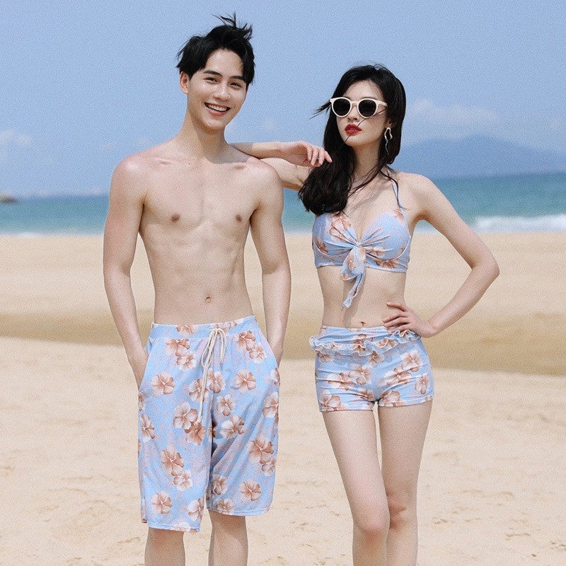 Floral Couple Beachwear - Image 5