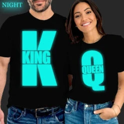 Fluo King Queen Shirt